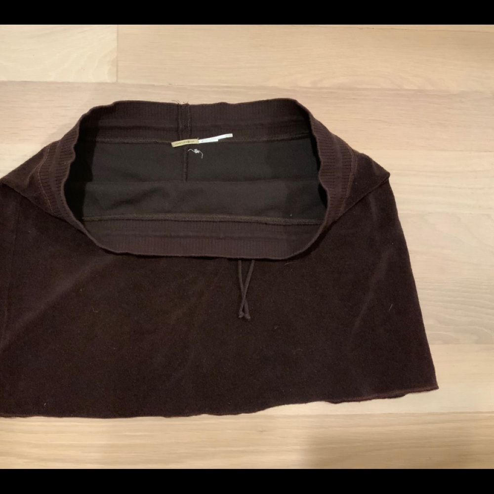 MAX STUIDIO Terrycloth Miniskirt Brown - Picture 2 of 3